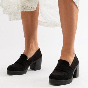 Chunky loafers (wide fit)
